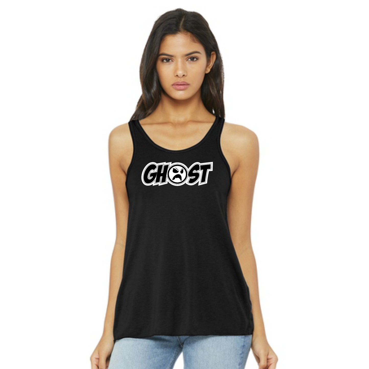 Ghost BMX Flowy Racerback Tank Top